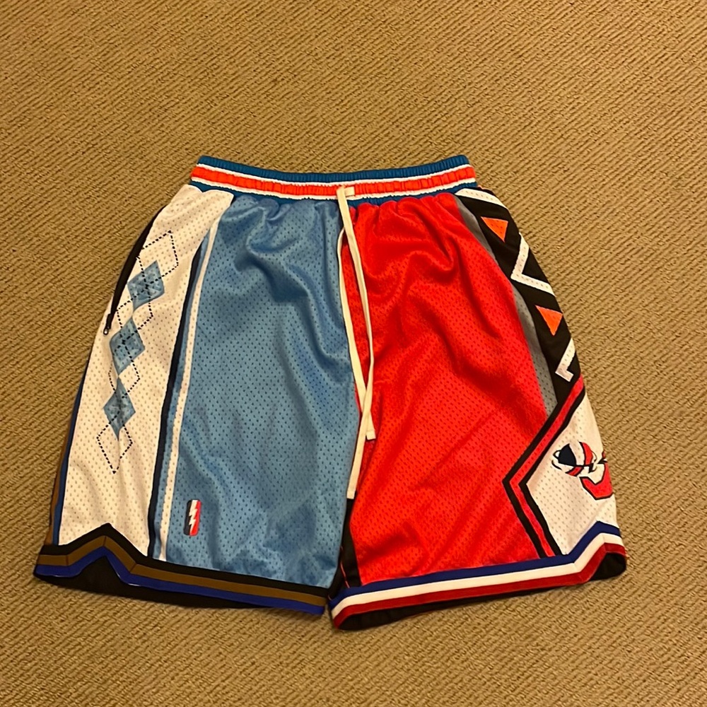Trillest MJ journey shorts UNC, CHI, WASH, ASG